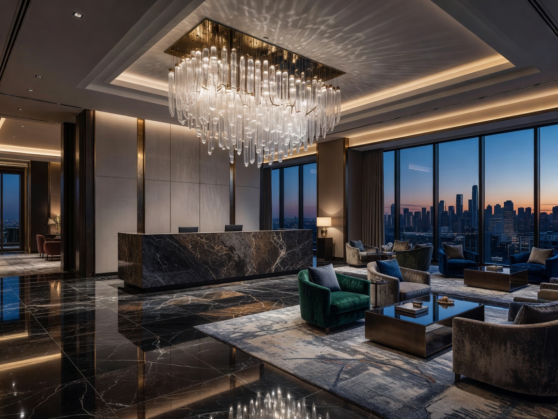 Elegant metropolitan hotel lobby reflecting luxury travel standards